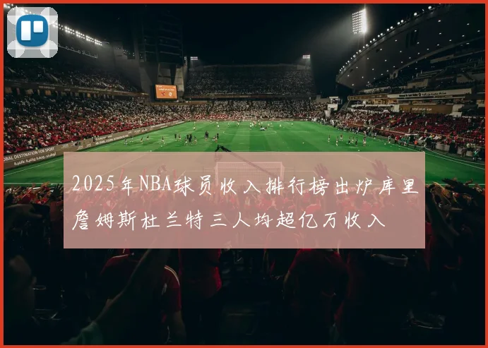 2025年NBA球员收入排行榜出炉库里詹姆斯杜兰特三人均超亿万收入
